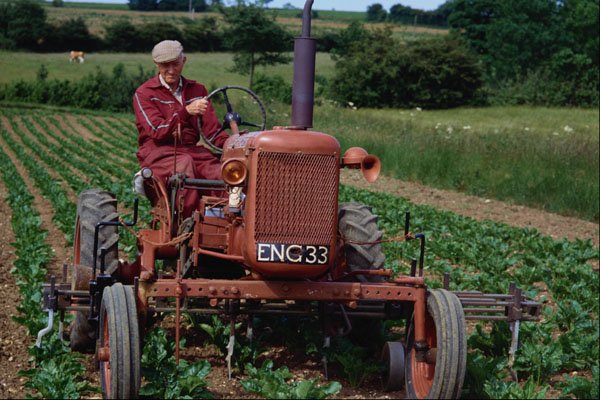 547095 Tractor, Norfolk, England A4 Photo Print