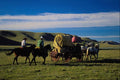547099 Chuckwagon Under Big Sky A4 Photo Print