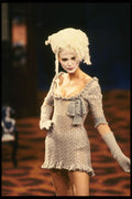 548018 Crochet Minidress, Gloves And Hat A4 Photo Print