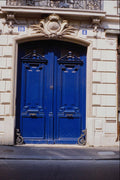 549000 Ultramarine Door A4 Photo Print