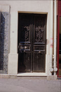 549053 Black Door (1) A4 Photo Print