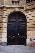 549054 Black Door (2) A4 Photo Print