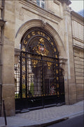549061 Black Iron Gate A4 Photo Print