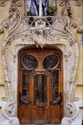 549064 Door With Baroque Design A4 Photo Print