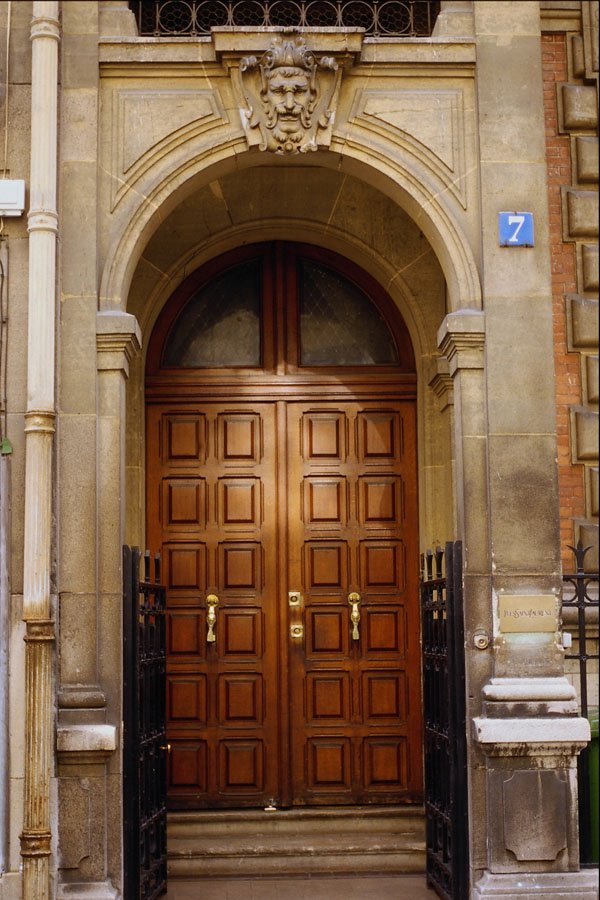 549067 Door With A Porch A4 Photo Print