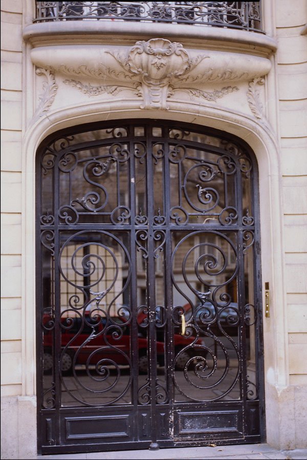 549078 Glass Door With Oval Top (2) A4 Photo Print