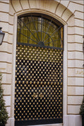 549099 Door With Gilded Motif A4 Photo Print