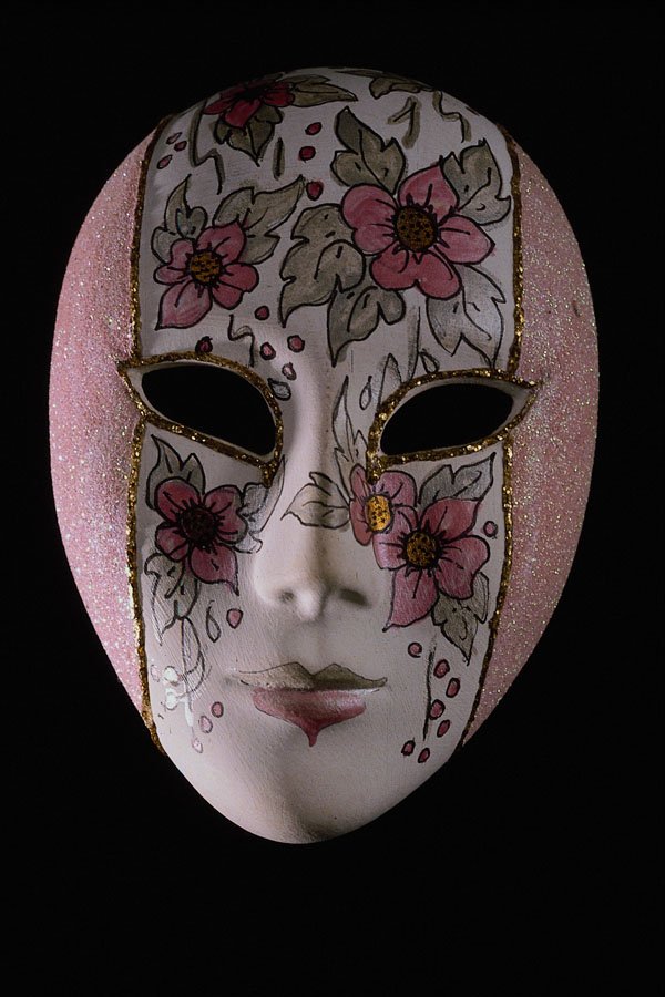 550016 Ornate China Mask A4 Photo Print