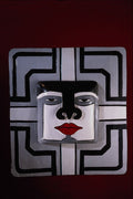 550018 Square Wall Mask A4 Photo Print
