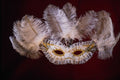 550024 White Ball Mask A4 Photo Print