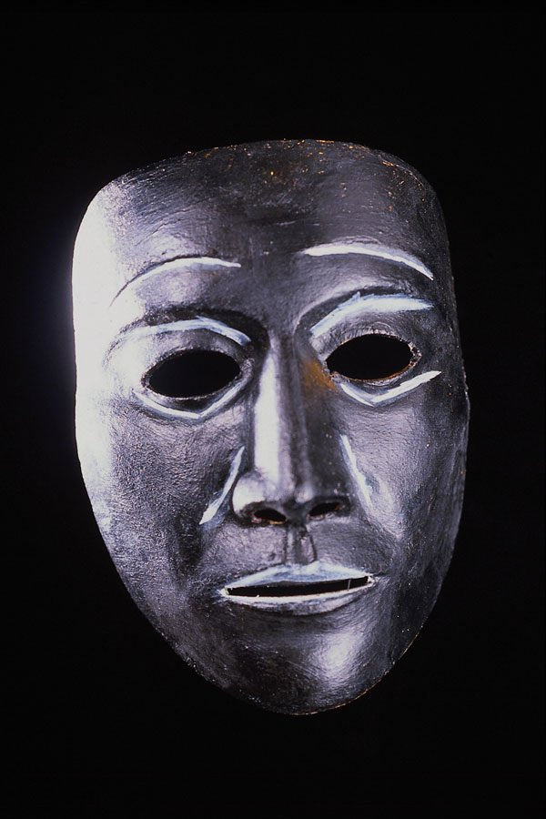 550050 Black Mask A4 Photo Print