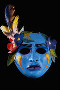 550051 Macaw Mask A4 Photo Print
