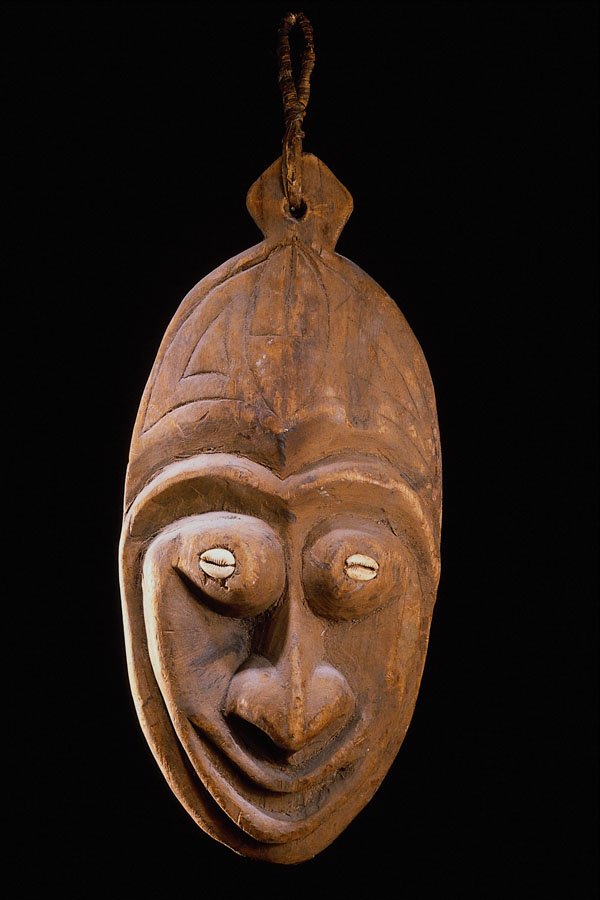 550083 New Guinea Smiling Man A4 Photo Print