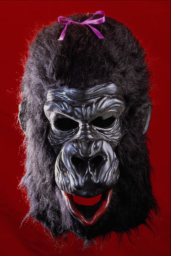 550095 Gorilla Mask A4 Photo Print