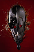 550099 Baga Village Mask A4 Photo Print