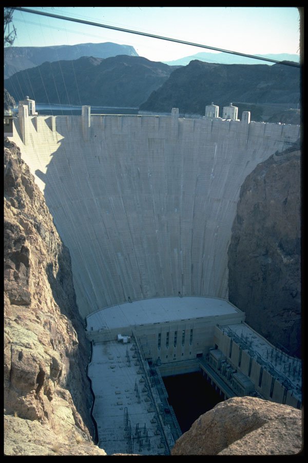 551004 Hoover Dam, Boulder City, Nevada A4 Photo Print