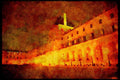 551006 Musee Du Louvre At Night, Paris, France A4 Limited Edition Watercolour Print