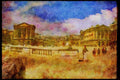 551007 Palace Of Versailles, Versailles, France A4 Limited Edition Watercolour Print