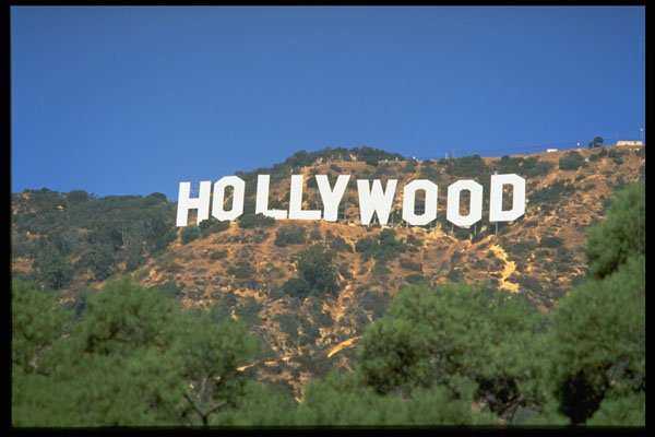 551016 Hollywood Sign, Los Angeles, California A4 Photo Print