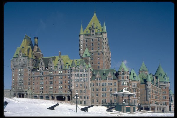 551017 Chateau Frontenac, Quebec City, Canada A4 Photo Print