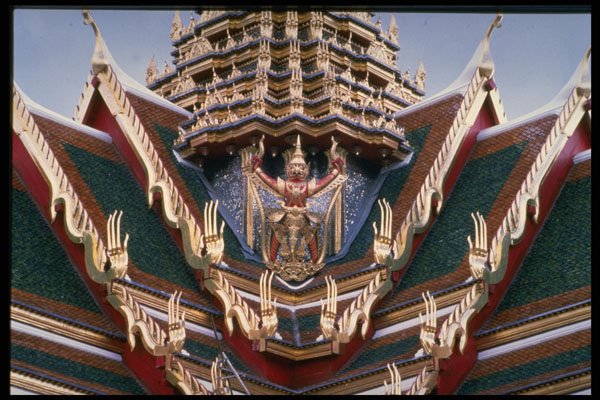 551021 Grand Palace, Bangkok, Thailand A4 Photo Print