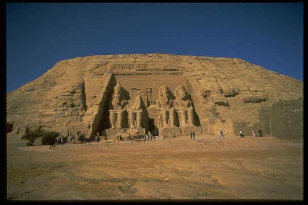 551029 Temple Of Ramses II, Abu Simbel, Egypt A4 Photo Print