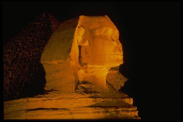 551030 Sphinx And Pyramids, Cairo, Egypt A4 Photo Print