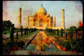 551035 Taj Mahal, Agra, India A4 Limited Edition Watercolour Print