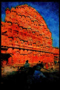 551036 Hawa Mahal, Jaipur, India A4 Limited Edition Watercolour Print