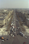 551044 Champs Elysees From The Arc De Triomphe, Paris, France A4 Photo Print