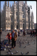 551046 Cathedral Square With Duomo Cathedral, Milan, Italy A4 Photo Print