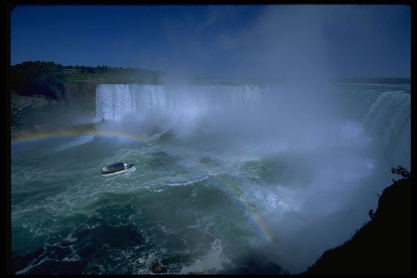 551048 Maid In The Mist, Horseshoe Falls, Niagara Falls, Canada A4 Photo Print
