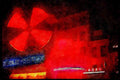 551053 Le Moulin Rouge, Paris, France A4 Limited Edition Watercolour Print