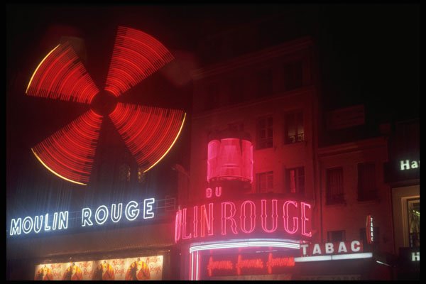 551053 Le Moulin Rouge, Paris, France A4 Photo Print