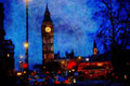 551056 Big Ben, London, England A4 Limited Edition Watercolour Print