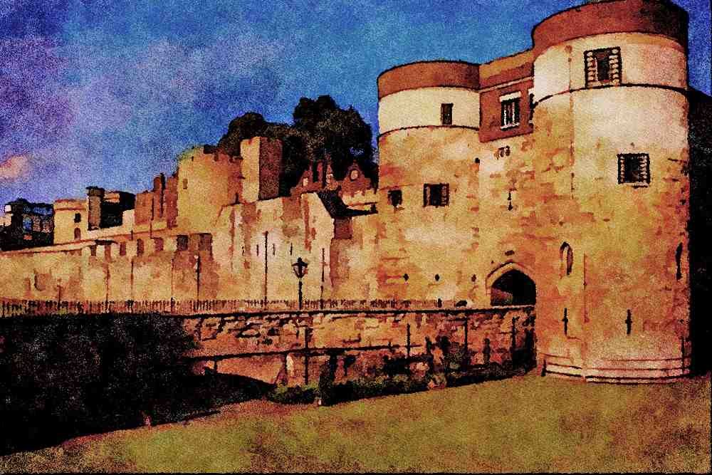 551076 Tower Of London, England A4 Limited Edition Watercolour Print