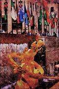 551079 Rockefeller Plaza, New York City A4 Limited Edition Watercolour Print