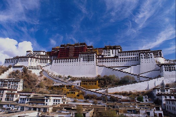 551081 The Potala Palace, Lhasa, Tibet A4 Photo Print