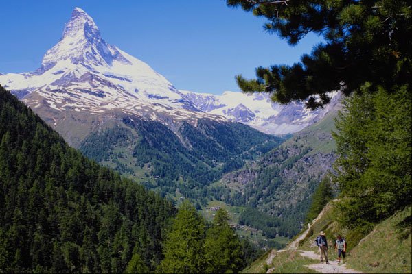 551084 The Matterhorn Near Zermatt, Switzerland A4 Photo Print