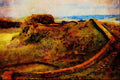 551090 Hadrian's Wall, England A4 Limited Edition Watercolour Print