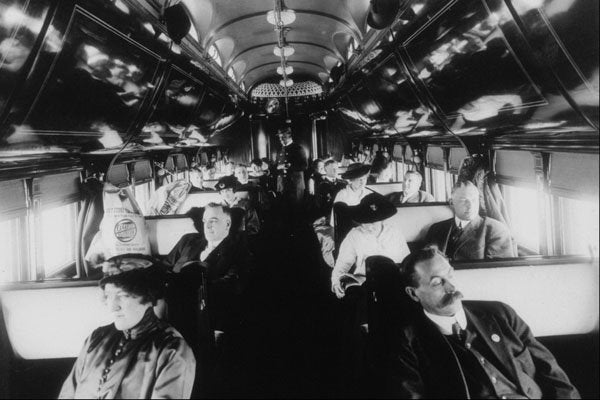 552011 CNR Sleeping Car 1915, Foote & James C34292 A4 Photo Print