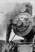 552012 Engineer Railroading 1910, John Boyd PA60777 A4 Photo Print