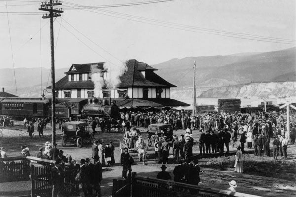 552025 Penticton, B.C. 1915, G.H.E. Hudson PA30230 A4 Photo Print