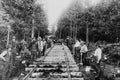 552030 CPR At The Chaudiere, Ottawa, Ont. C.1885 C21427 A4 Photo Print