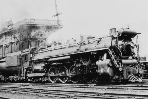 552055 CNR Locomotive, Toronto, Ont. C.1885 PA146823 A4 Photo Print
