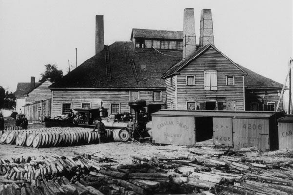 552059 CPR, Trois Rivieres, Que. C.1887 PA126950 A4 Photo Print