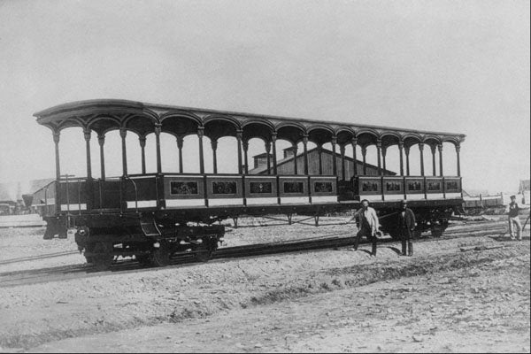 552071 Observation Car, Montreal, Que., A. Henderson C81691 A4 Photo Print
