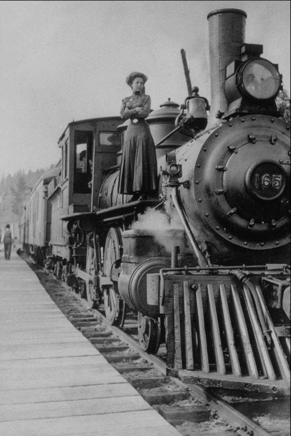 552083 Dome Mine Railway, Porcupine, Ont. C.1910 PA149231 A4 Photo Print