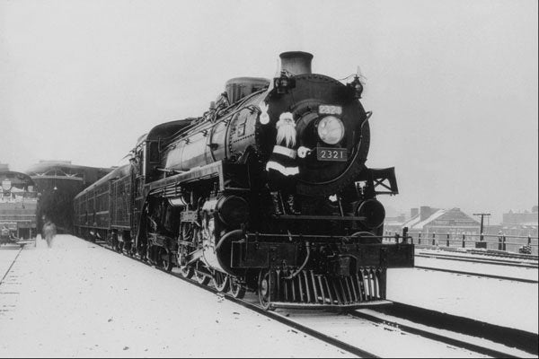 552089 CPR Locomotive, Windsor Station, Montreal, Que. PA149057 A4 Photo Print