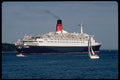 553008 The Queen Elizabeth 2 Leaves Halifax, Nova Scotia, Canada A4 Photo Print